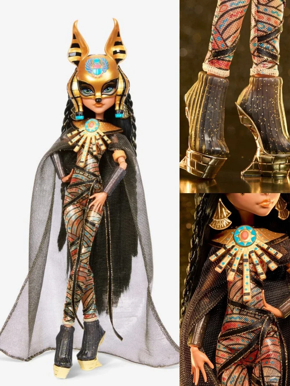 Monster High Haunt Couture Midnight Runway Cleo De Nile Doll